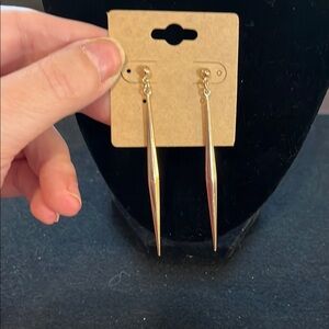 Elegant Gold Drop Earrings